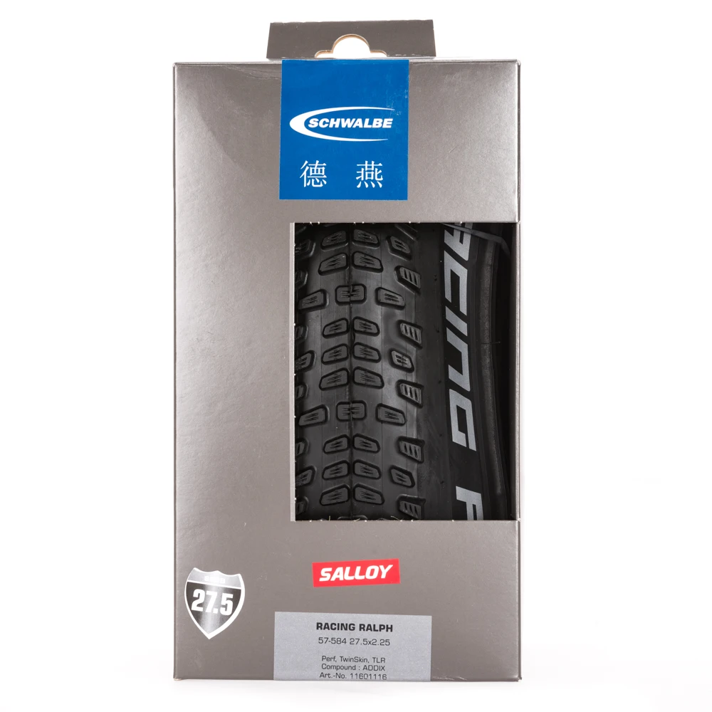 

27.5X2.25 SCHWALBE RACING RALPH 57-584 Perf TwinSkin TLR ADDIX 11601116 MTB BICYCLE TIRE TUBELESS MOUNTAIN BIKE KEVLAR