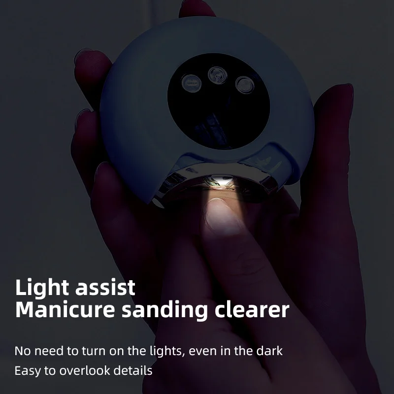 Automatic Nail Clipper with Polishing Rechargeable Electric Nail Grinder Nail Trimmer for Baby Adult Nail Cutter Pedicure