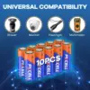 PKCELL 80PCS 12V Alkaline Battery Ultra 23A Batteries Long Lasting 12 Volt A23 Battery for Doorbells and Power Remote 6