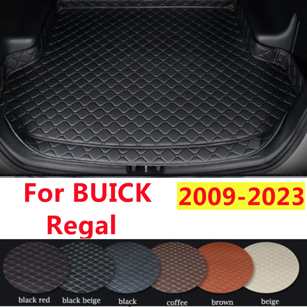 

SJ Высокая сторона на заказ подходит для BUICK Regal 2009-21-22-2023 всепогодный водонепроницаемый автомобильный коврик для багажника авто задний грузовой лайнер крышка ковра