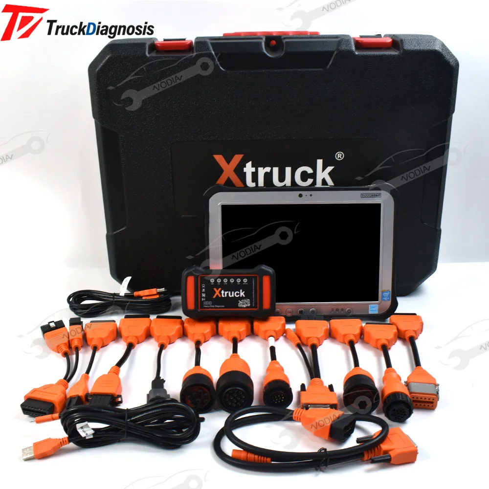 

Xtruck Y009 HDD Universal Diagnostic Kit with FZ-G1Tablet PK HT-8A Instrument Test for Heavy Duty Truck Excavator