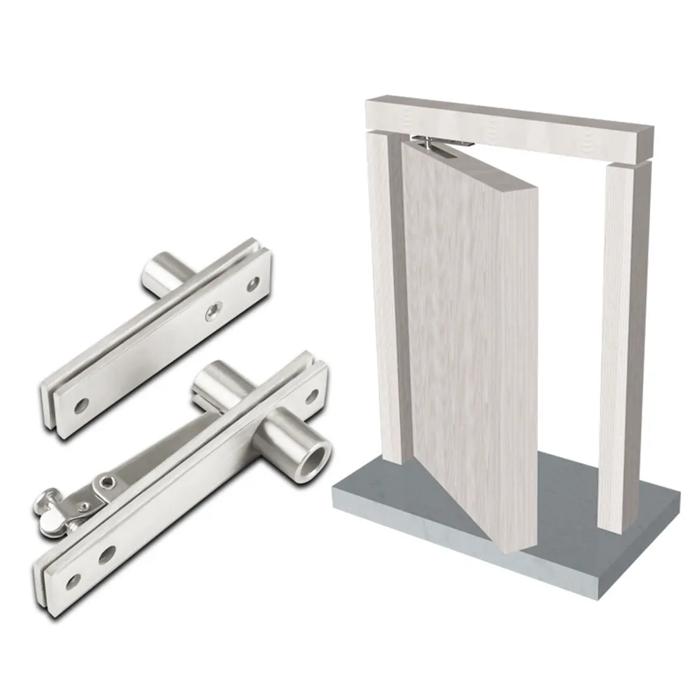 Cerniera A Bilico Per Porta In Acciaio Inossidabile Per Legno 360 Gradi Albero Camera Da Letto Soggiorno Accessorio Hardware Per Porta Rotante