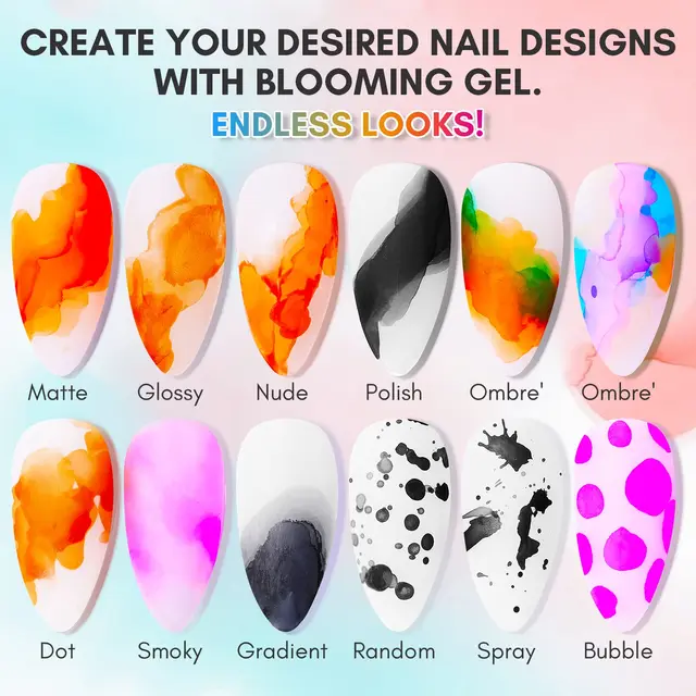 Blossom Marble Gel Polish