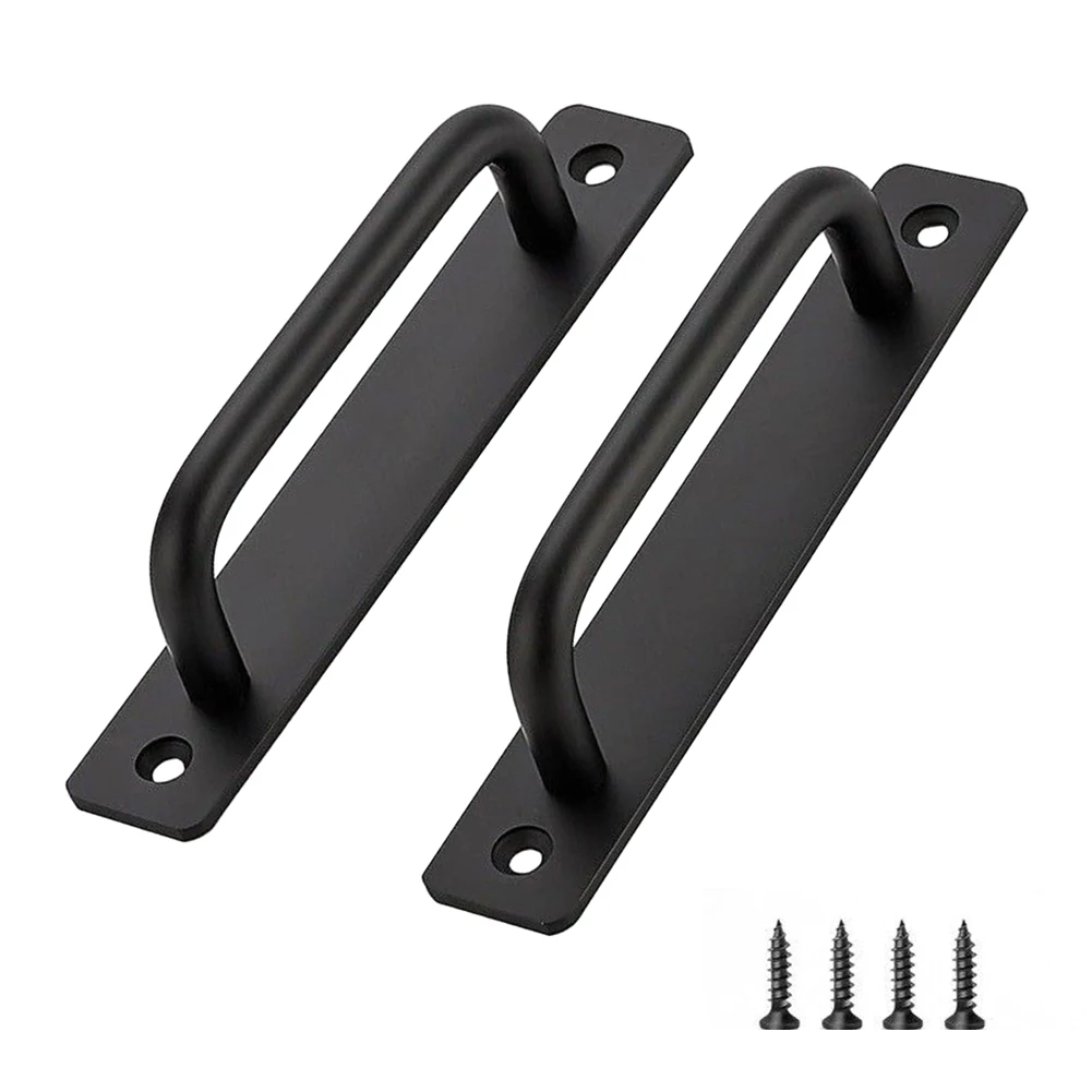 

2pcs Door Pull Handle Sliding Pull Gate Shed Handle Balcony Sliding Door Handle Aluminium Alloy Rust Proof Furniture Hardware