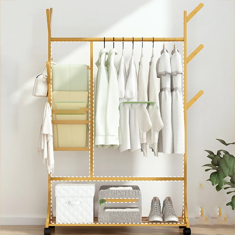 Jacket Boutique Standing Clothes Rack Stand Hanger Assembly Space