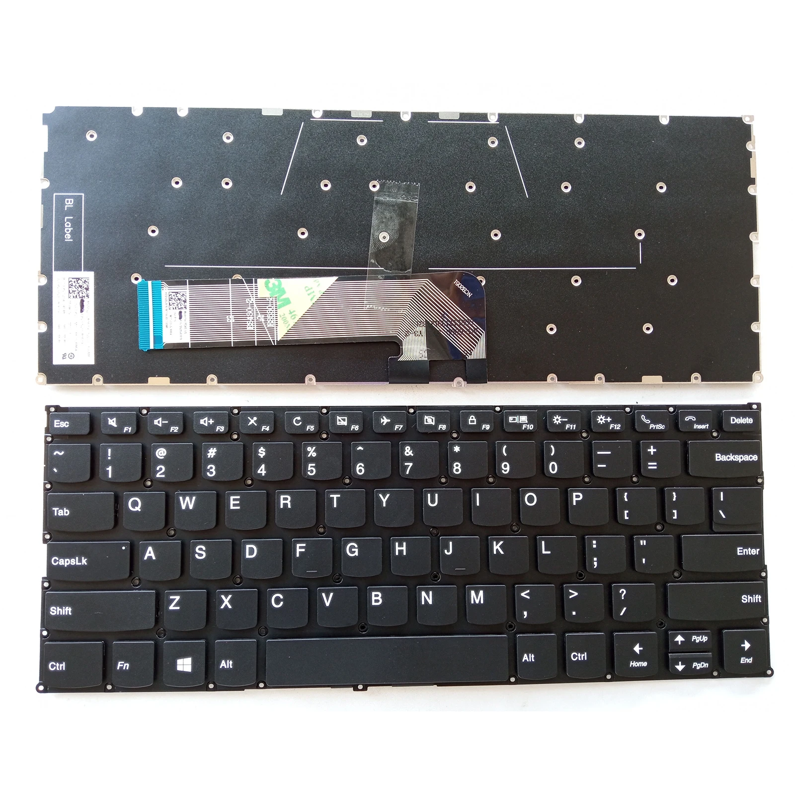 

New For Lenovo ThinkBook 13s-IWL 13s-IML 14s-IWL 14-IML 14-IIL Keyboard No Backlit US