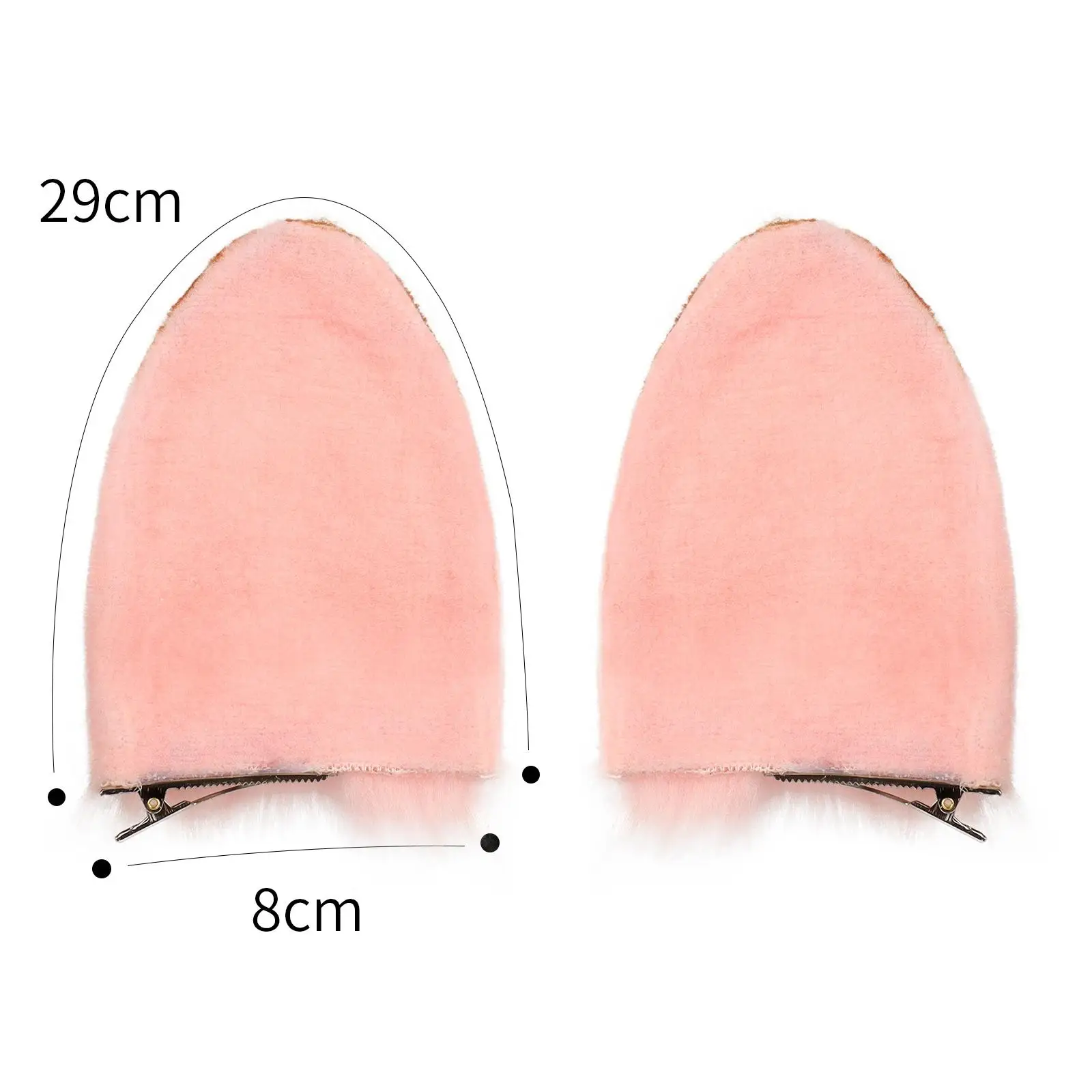 

Cat Ears and Tail Set Cosplay Adjustable Belt Plush for Unisex Kids for Party Festival Performance Birthday Costume Accessories