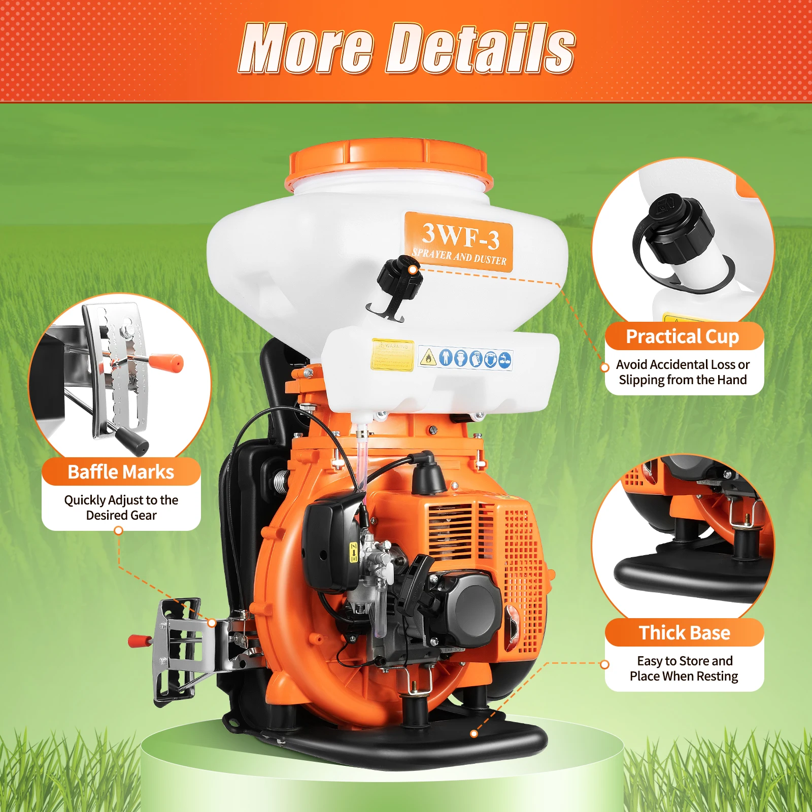 backpack hydroseeder sprayer 3.7 gallon agricultural fogger