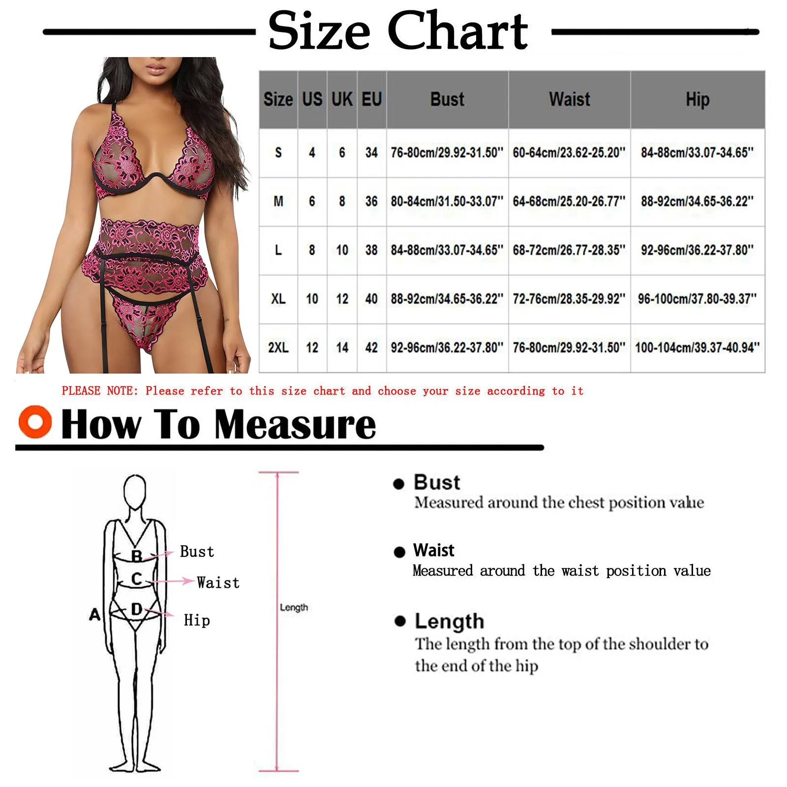 Lingerie For Women 2 Piece Set Sexy Embroidery Underwear Wireless Bra Thong Garter Lingerie Set Sets For Women