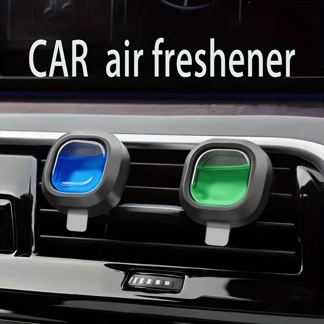 30-Day Long-Lasting Car Air Freshener Vent Clip - Essential Oil Scented Odor Eliminator, 0.14 oz Each, Non-Toxic Fragrance Sourc 2