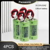 4PCS Original Lithium PLC battery 3V CR-2/3AZ CR17335 with white connector 1