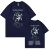 German Rock Band Tokio Hotel The Tour 2025 T Shirts Men Hip Hop Punk Gothic T-shirt Cotton Casual Loose Short Sleeve T-shirts 2