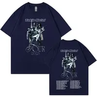 German Rock Band Tokio Hotel The Tour 2025 T Shirts Men Hip Hop Punk Gothic T-shirt Cotton Casual Loose Short Sleeve T-shirts 2