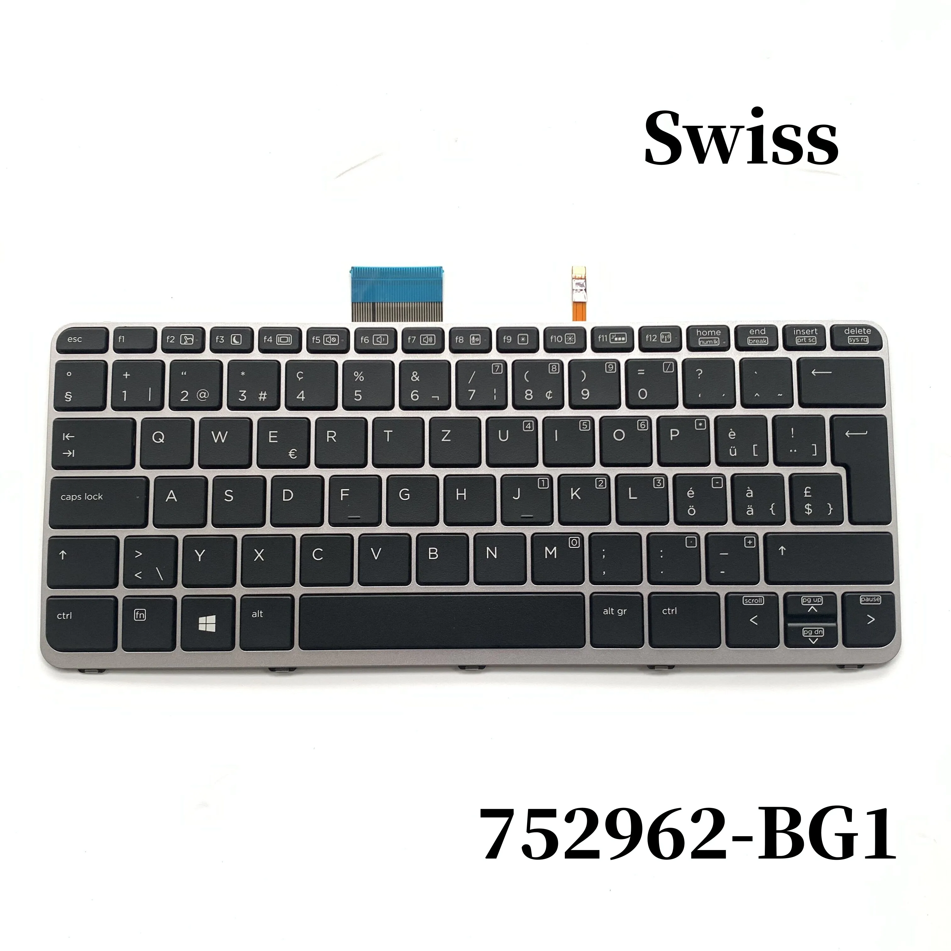 Premium Silver Backlit Keyboard