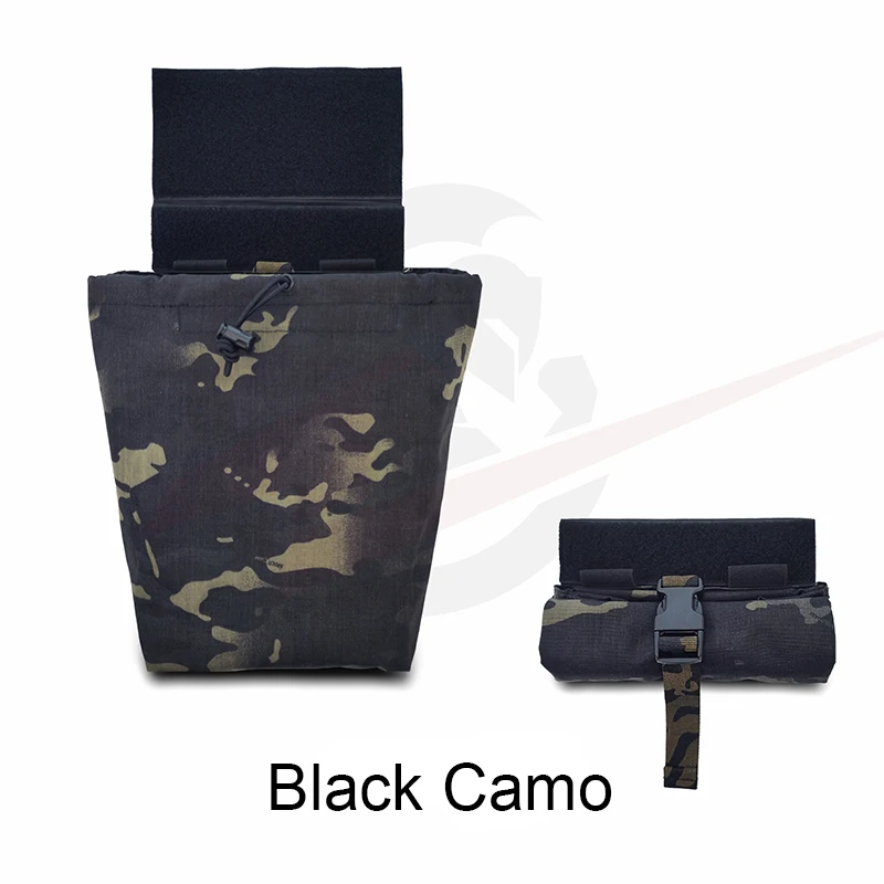 Tactical Raiders Woodland Camouflage Roll-Up Dump Pouch