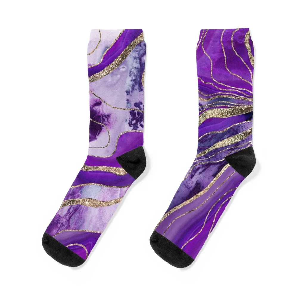 

Liquid Marble Agate Glitter Glam #4 (Faux Glitter) #decor #art Socks Children's sport Men's Argentina Socks Men's Women's