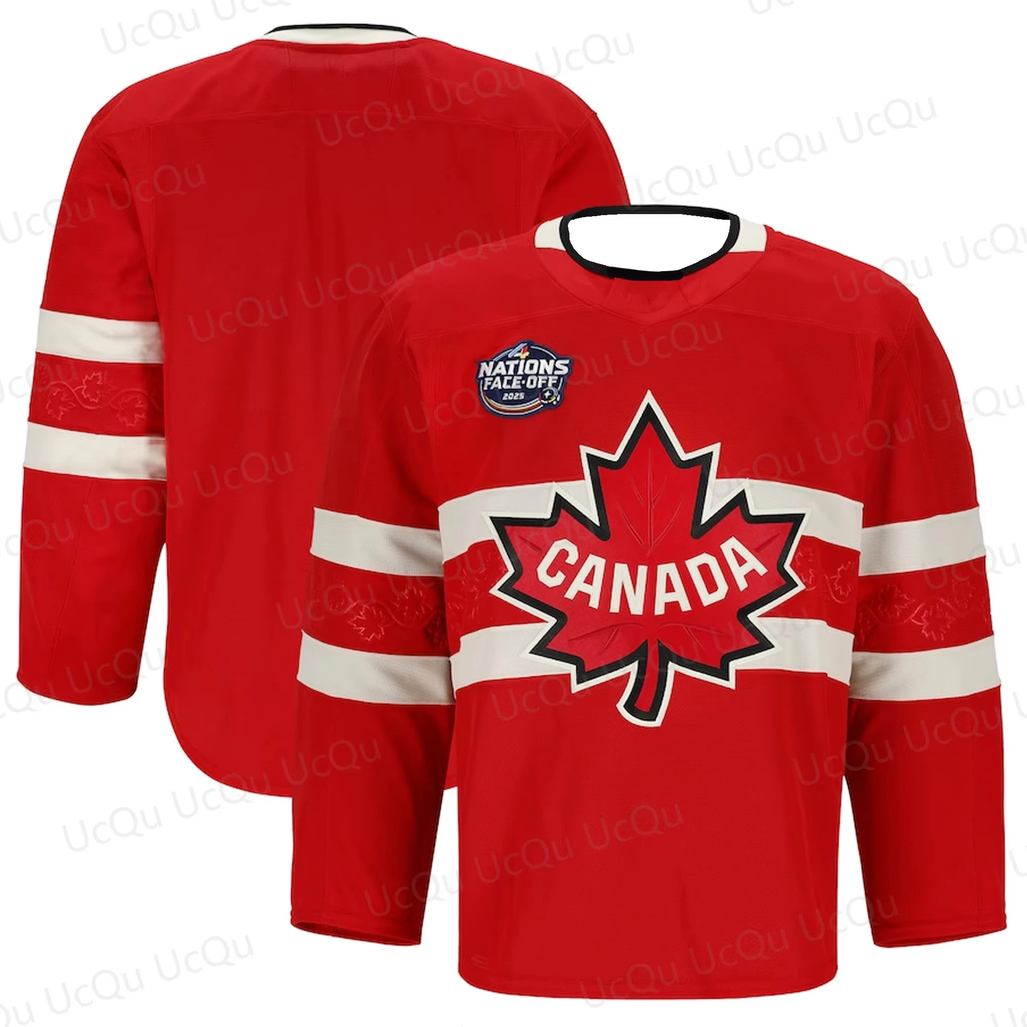 All Stars McDavid Canada #97 Ice hockey 4 Nations Jersey Long Sleeve Hoodie Men Women's Sports T-shirt Traning Tops sports apparel mens t shirt