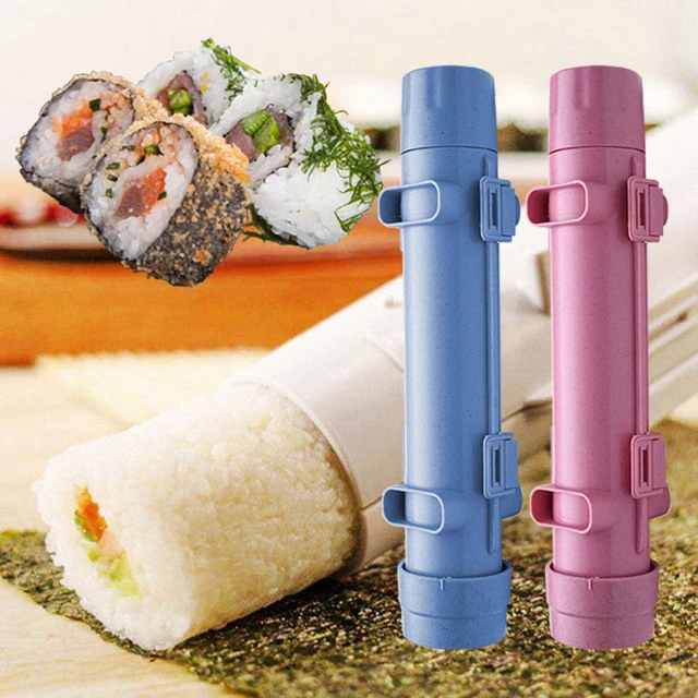 Machine à rouleau à sushi facile, moule à bâtonnets Bazooka, appareil  Murcia, outil d'accessoires, cuisine japonaise, bento, tube de riz, shaper  - AliExpress