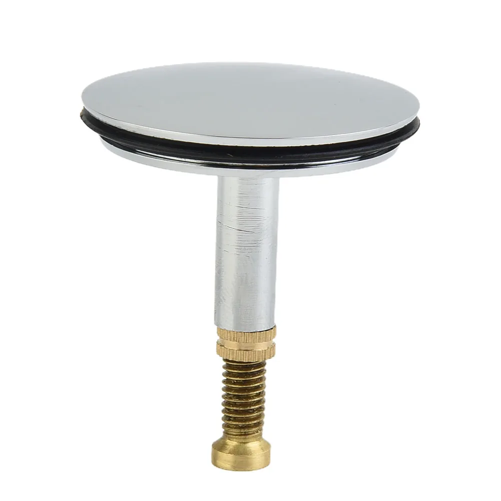 43mm Bathroom Sink Plug Stopper Bathtub Drain Stopper Bathroom Bath Tub Replacement Sink Waste Pop-Up Plug Accessories drain stopper basin drain stopper