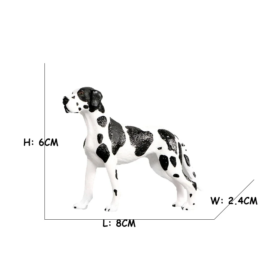 Lifelike Dog Figurine Set - Educational Collectible Toy for Kids and Home Decor Gifts
