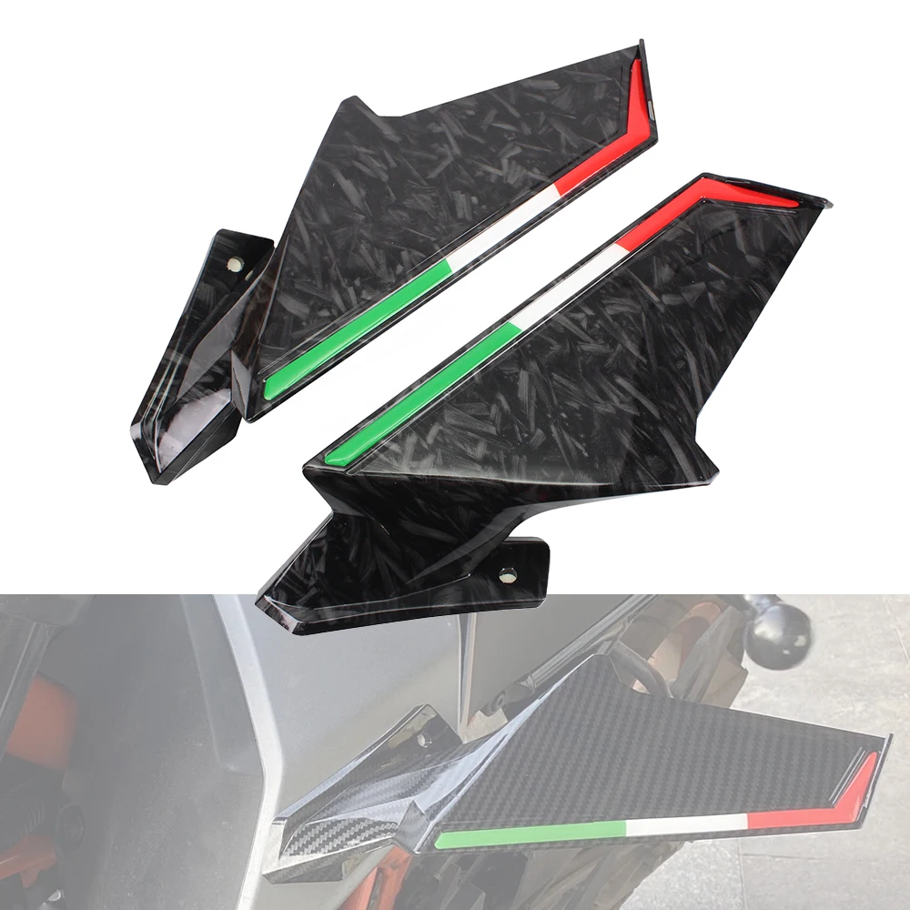 

Motorcycle Fixed Wind Wing Flow Front Fairing Side Spoiler Winglets For Yamaha XSR 900 700 ABS XSR900 XSR700 XVS 650 1100 XVS650