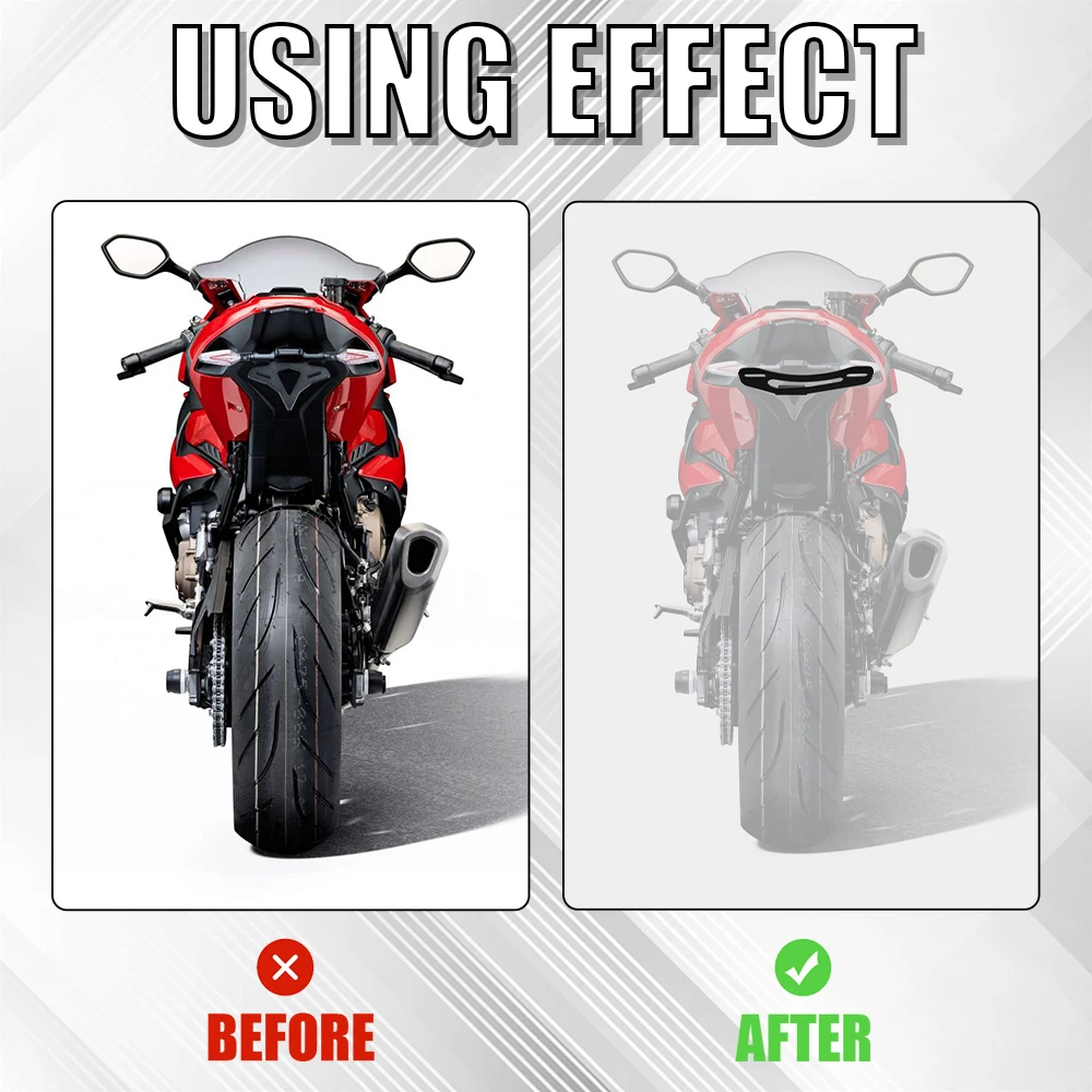 Aluminum Alloy Bracket For Rear License Plate Mudguard For Honda CBR600RR 2003-license plate holder motorcycle license plate holder