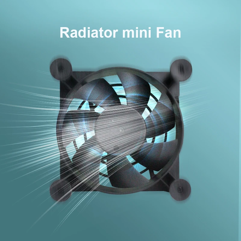 UpgradedMiniUSBRadiatorCoolingFanforAndroidTVBoxRouterSet