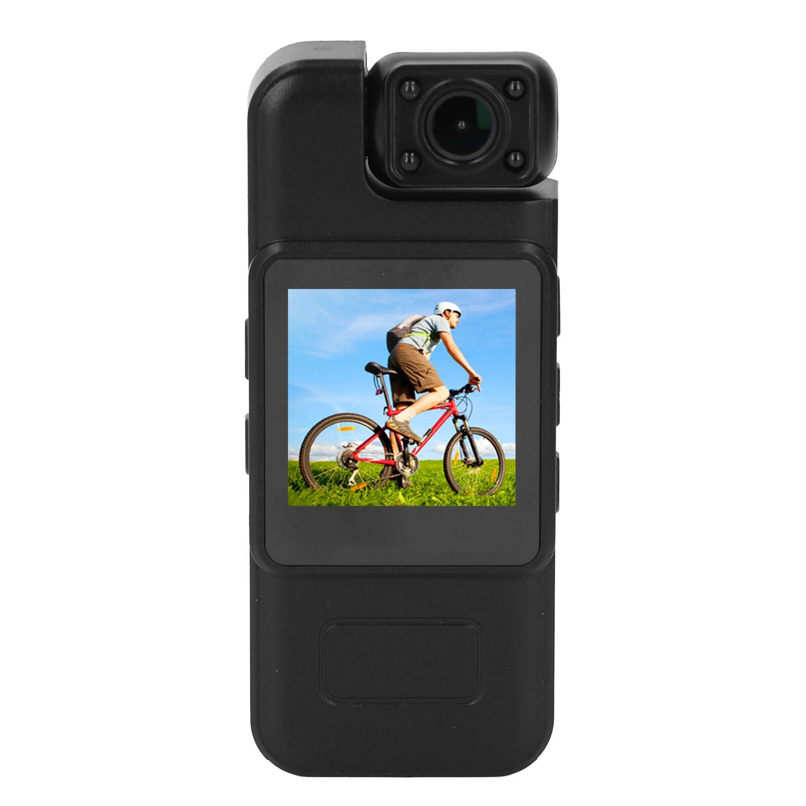 מצלמת גוף 4K מצלמת גוף 4K הקלטת וידאו עם סאונד ניידת מצלמת משטרה ניידת עם קליפס מצלמת ספורט DV בגודל 1.54 אינץ'