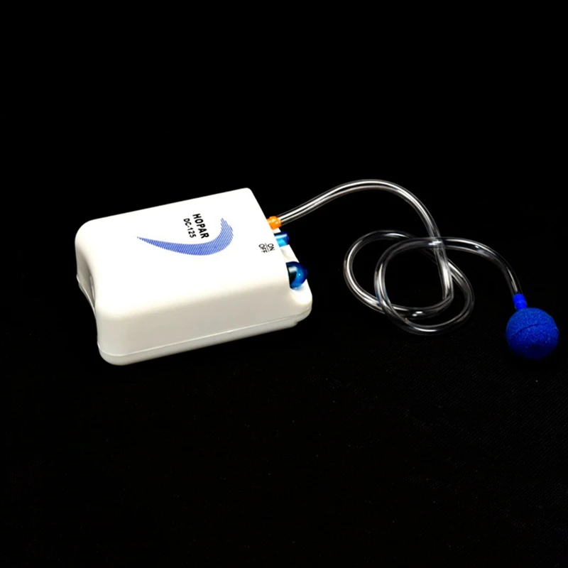 

Aquarium Air Quiet Mini Portable Battery Powered Bubbler with Air Stone Dropship