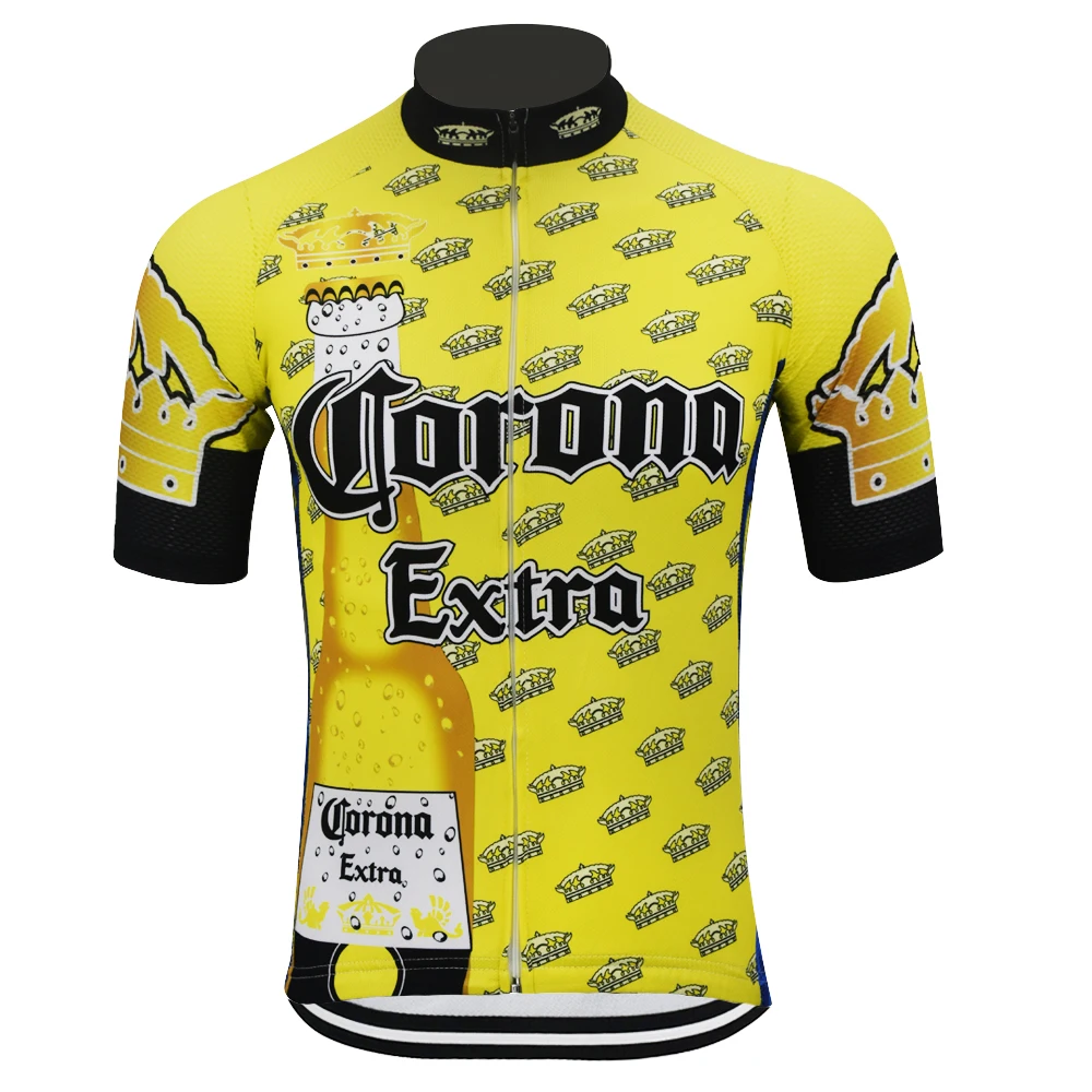 thumbnail image 1 of Camiseta de ciclismo de verano de manga corta para hombre 2023 Beer, 1 of 4