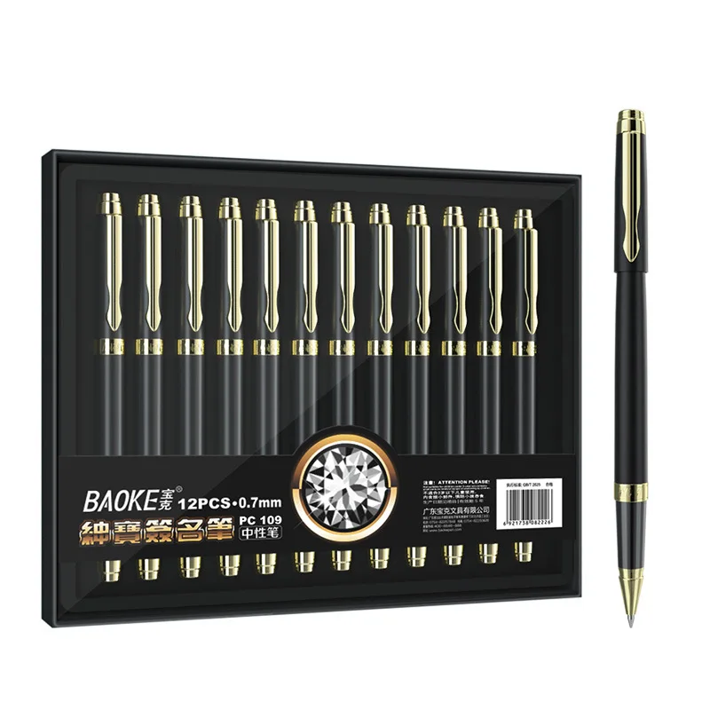 

Металлическая нейтральная ручка для письма, деловой подарок, фоторучка, может напечатать логотип