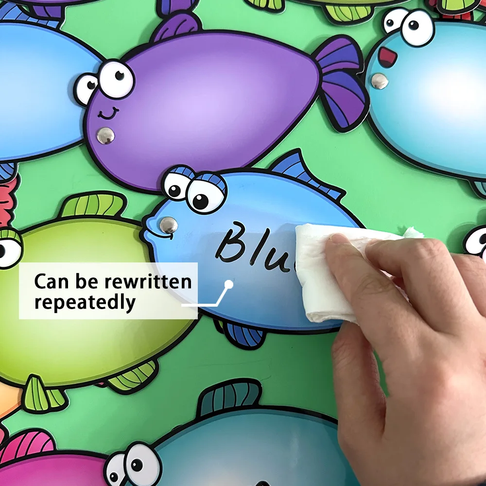 Dry Erasable Cards, DIY Educational Learning Game for Kindergarten Montessori , Early Childhood Teaching Aids - 5