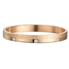 Luxury Cuff Bracelet Bangle Stainless Steel  Bracelet Carving Couple Bangle For Men Women Jewelry Wedding Forever Kpop Gifts 1