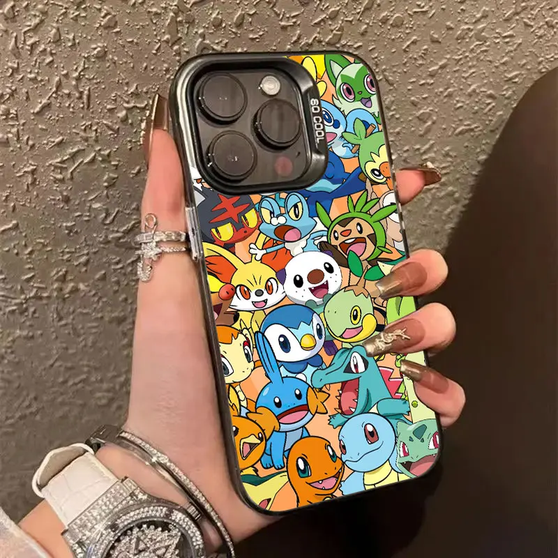 Japanese Anime P-Pokemons Shockproof Phone Case - Stylish Protective Cover