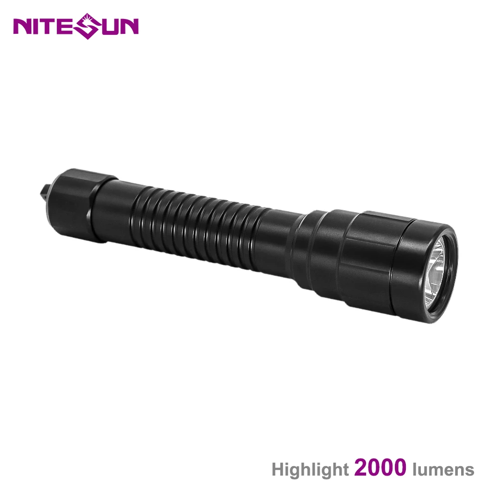 NITESUN ND26 ручной фонарик для дайвинга 1 * SST40 светодиодный 6500K 1500 люмен Луч расстояние 350 м светильник гружная лампа (art.: 3920be6e1ba09) - 3920be6e1ba09