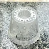 5Pcs 11/12.5/14/15/17cm Planter Pots with Side Holes Orchid Flowerpot with Trays Breathable Transparent Plastic  Flowerpot 4