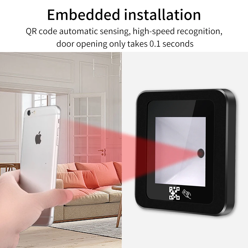 Advanced QR Code Reader Module with Multi-Interface Connectivity and Rapid Scanning Capability