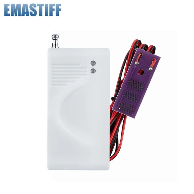 433mhz Water Leakage Alarm Detector Water Alarm Leak Sensor Detection Flood Alert Overflow For Security WIFI GSM Alarm System 1