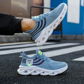 نساء حذاء كاجوال موضة تنفس المشي شبكة أحذية رياضية أحذية رياضية النساء 2024 رياضة أحذية مفلكنة الأحذية النسائية 4