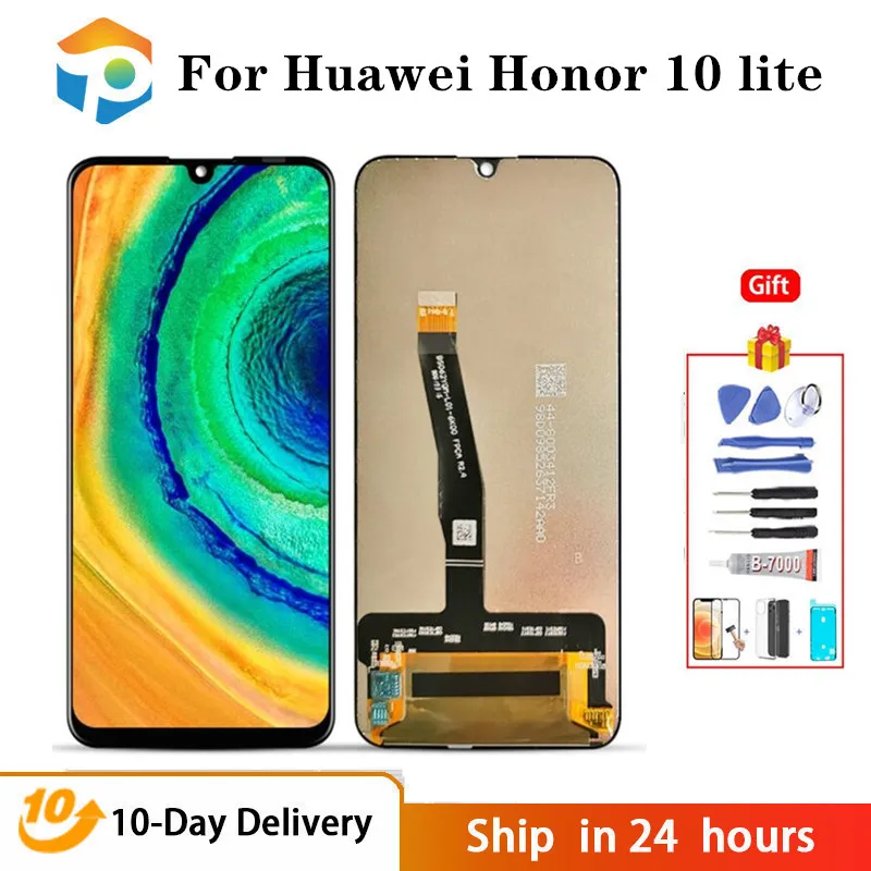 For Huawei Honor 10 Lite Hry-lx1 Hry-lx2 Hry-lx1t Lcd Display Touch Screen  + Frame Digitizer Assembly For Honor 10i Lcd - Mobile Phone Lcd Screens -  AliExpress