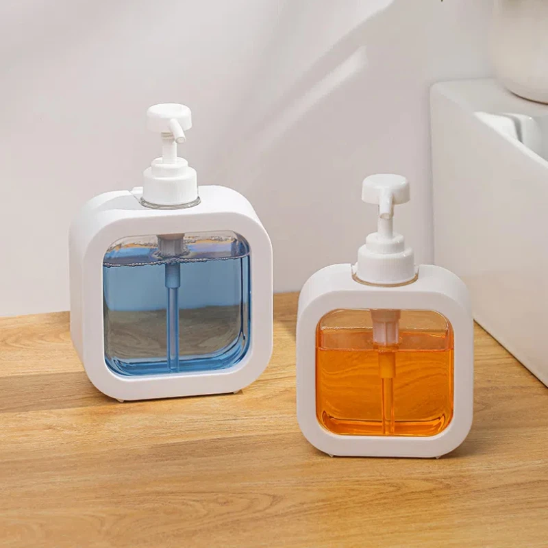 Soap dispenser 1PC Large Capacity Transparent Bottle Press Pump Kitchen Bathroom Travel