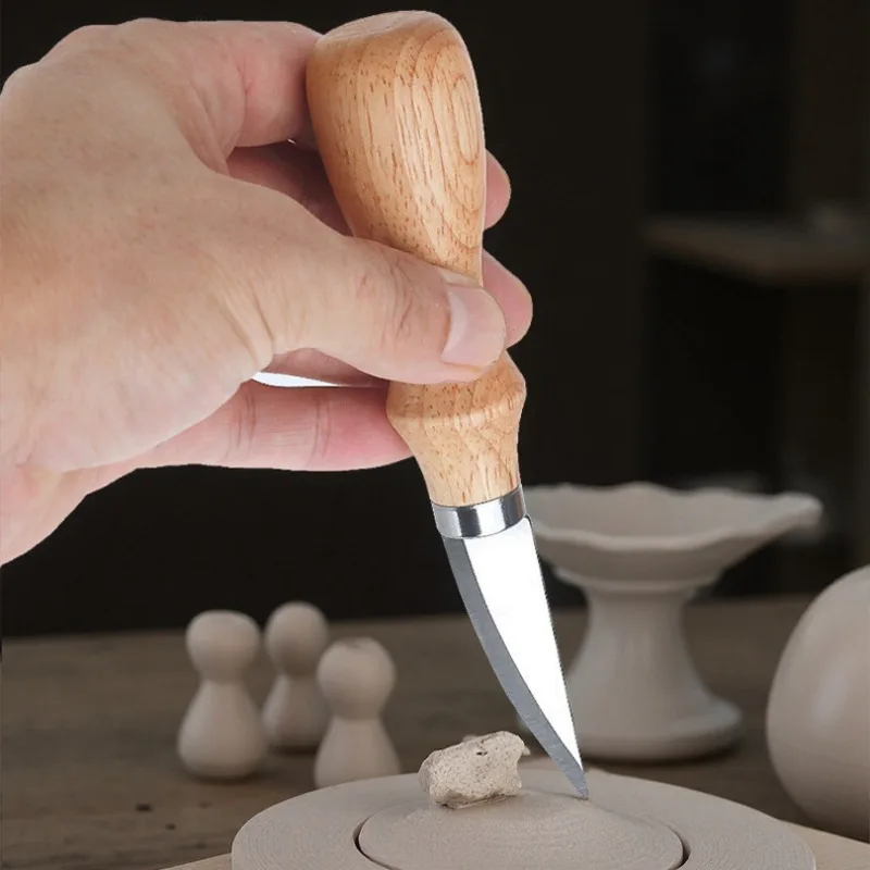 5PCS Wood Carving Knife Set with Ergonomic Hook Chisel 3