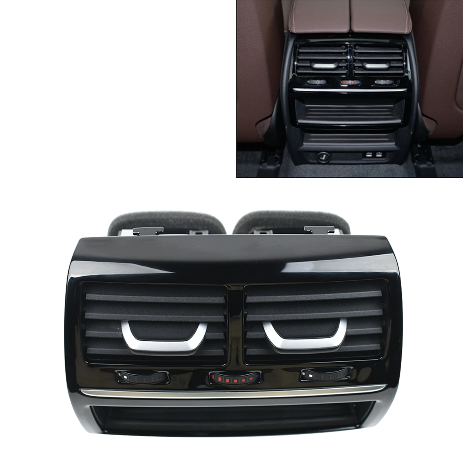 Center A/C Air Vent Assembly For BMW G30 G31 G32 G38 20182022 Base