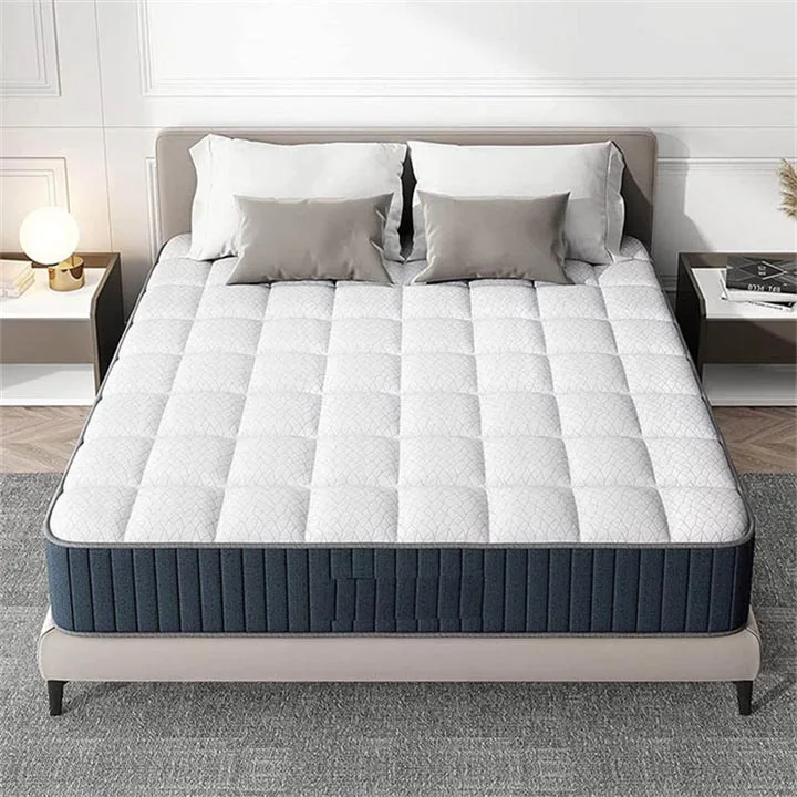 12 inch Orthopedic Double Side Pocket Spring Mattress Super King Size Bed Mattress in a Box