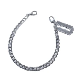 Gothic Punk Boot Shoe Decor with Easy - Release Buckle Chain - DIY Accessory (1pc)