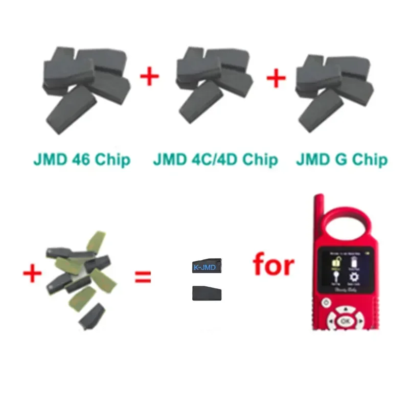 10/20/30/50/100pcs Original JMD King Chip For Handy Baby Blue Chips For Clone 46 48 4C 4D G T5 Chip JMD Remote Car Key car remote key,car key,transponder chip,original chip
