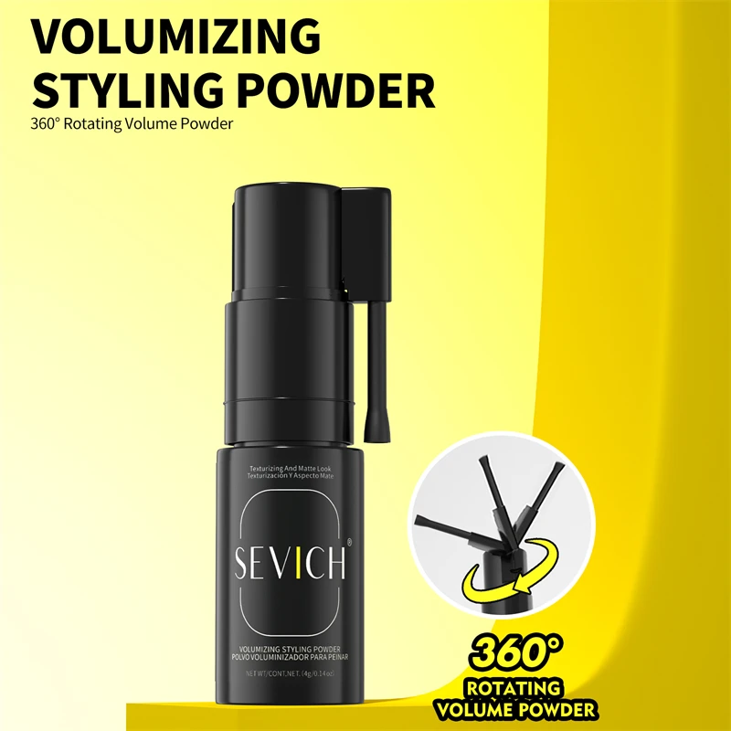 SEVICH Fluffy Hair Powder 4g Oil Control Volumizing Hair Styling Powder Long-Lasting Hold Hair Powder Spray for Men & Women