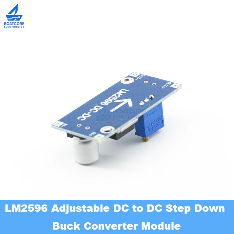 1PCS LM2596 LM2596S DC-DC 스텝다운 벅 컨버터 가변 전압 레귤레이터 모듈 3V-40V 1.5V-35V 전원 공급 장치