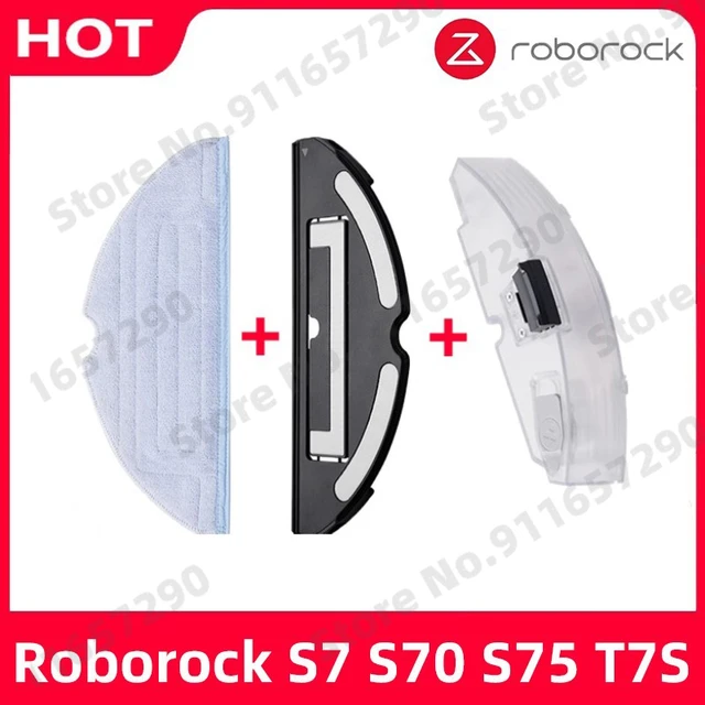 Réservoir d'eau-noir - Accessoires d'origine pour aspirateur Roborock S7,  pièces de rechange pour réservoir d