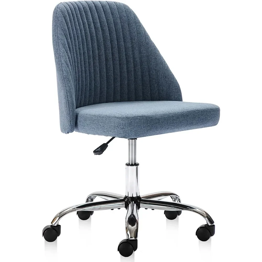 office-chairmodern-cute-rolling-vanity-swivel-task-with-wheelscomfortable-back-seat-armlessdesk-chairs